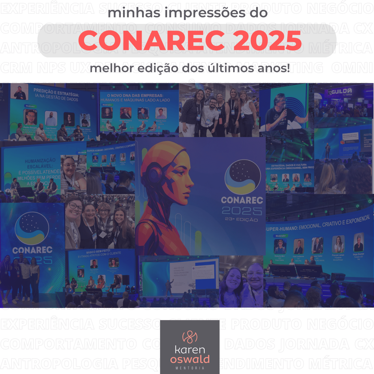 Precisamos falar do CONAREC 2025!&nbsp;🧡